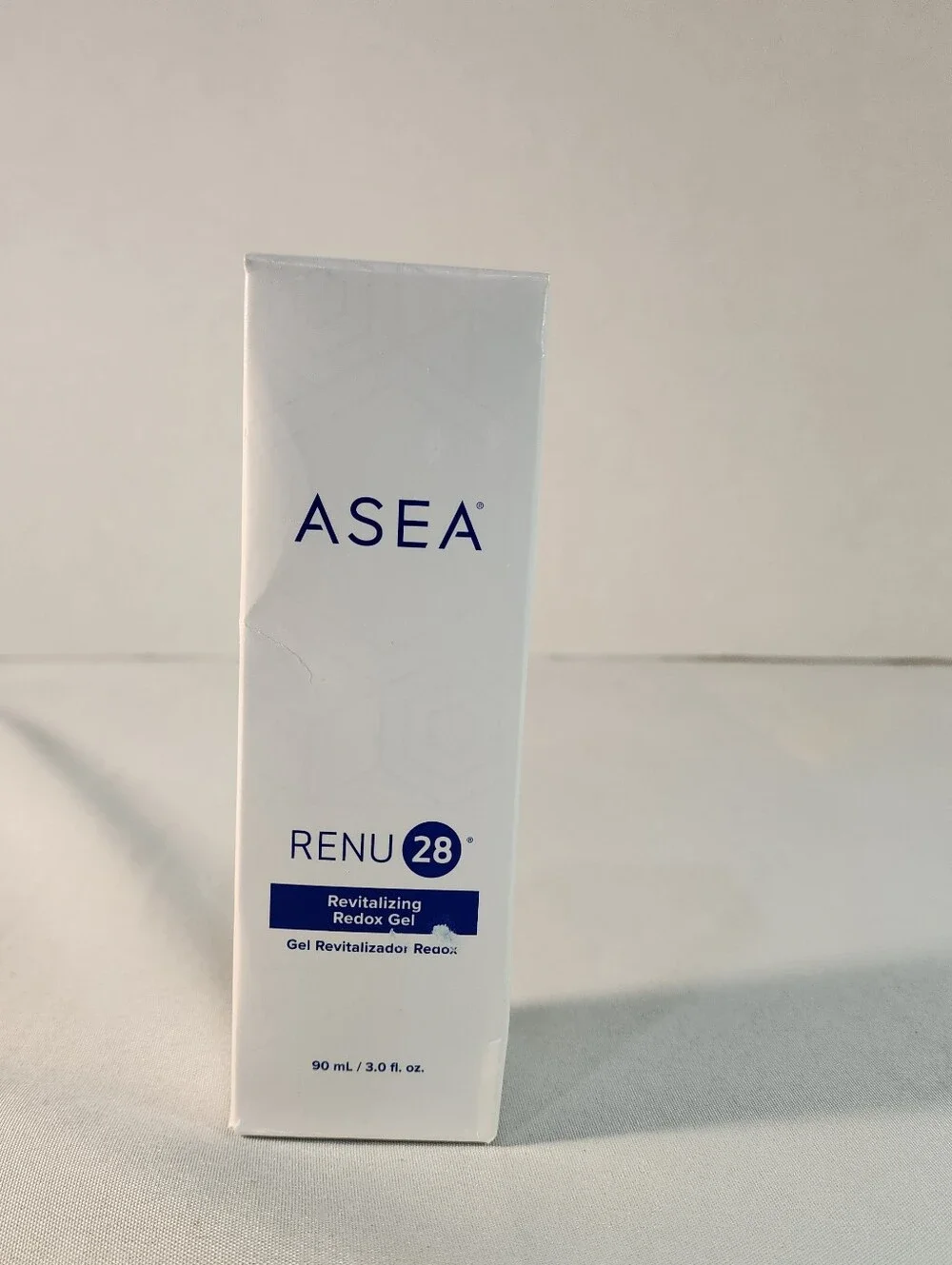 ASEA RENU 28 Revitalizing Redox Gel 3oz/90 mL Expires 10/27 Lot# 1223